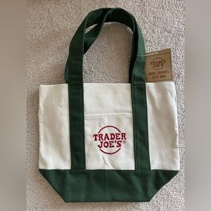 NWT Trader Joe’s Mini Tote Bag